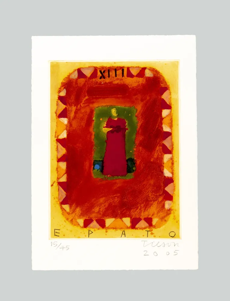 Aquatint Tilson - Erato