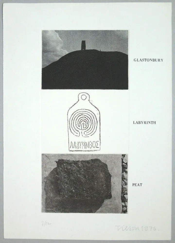 Etching Tilson - Glastonbury