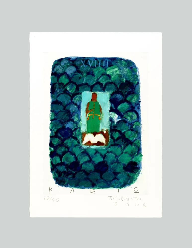 Aquatint Tilson - Kleio