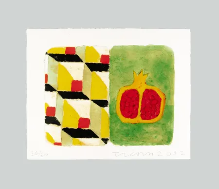 Carborundum Tilson - Melograno Diptych