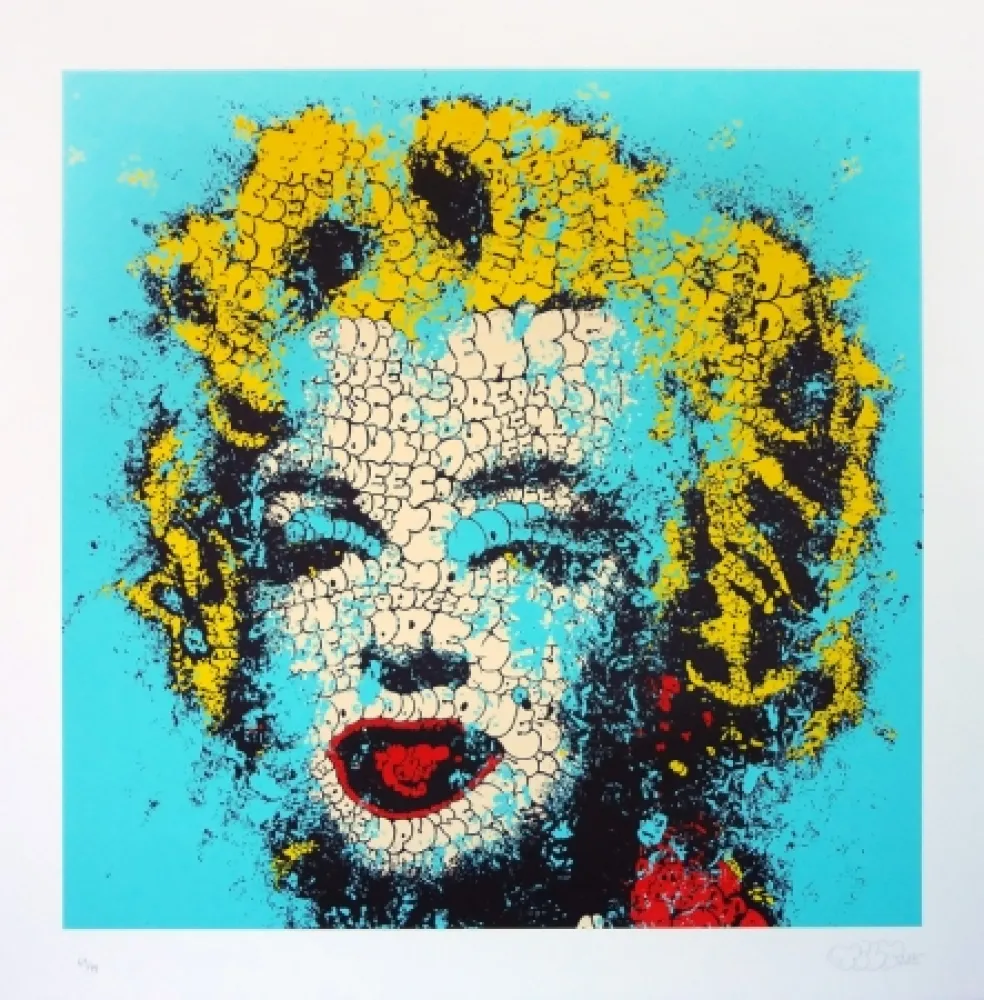 Lithograph Tilt - Norma Jeane