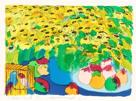 Lithograph Ting - Composition