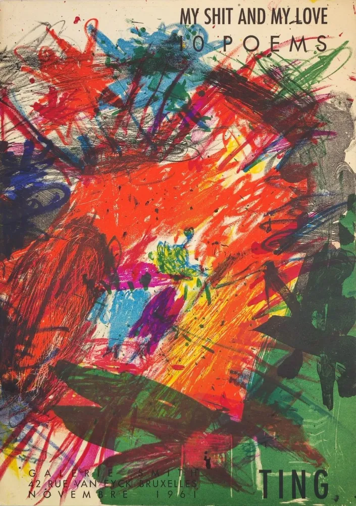 Illustrated Book Ting - My Shit and my love. 10 Poems. 