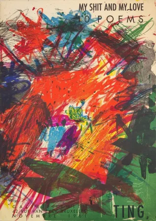 Illustrated Book Ting - My Shit and my love. 10 Poems. 