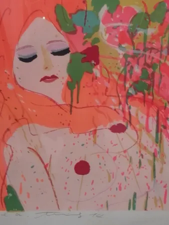 Lithograph Ting - Nude