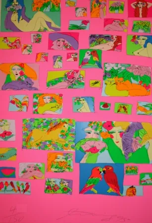 Screenprint Ting - PINK 