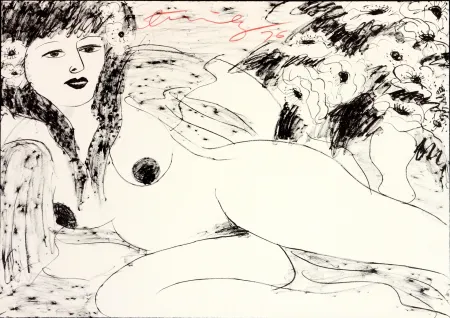 Lithograph Ting - Sans titre