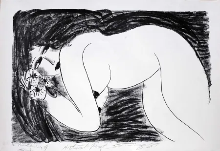 Lithograph Ting - Sans titre