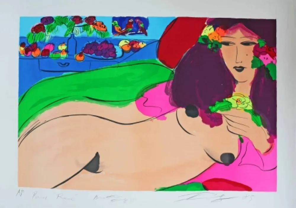 Lithograph Ting - Sans titre