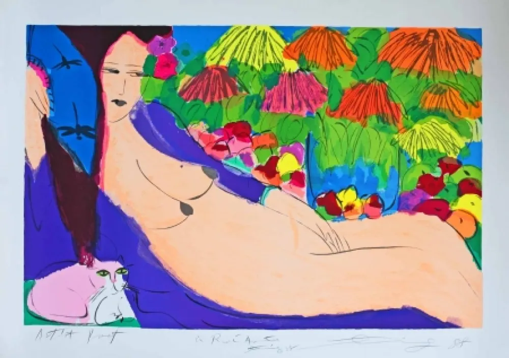 Lithograph Ting - Sans titre