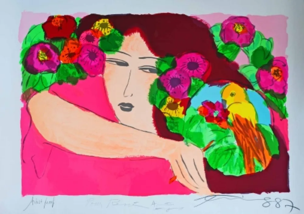 Lithograph Ting - Sans titre