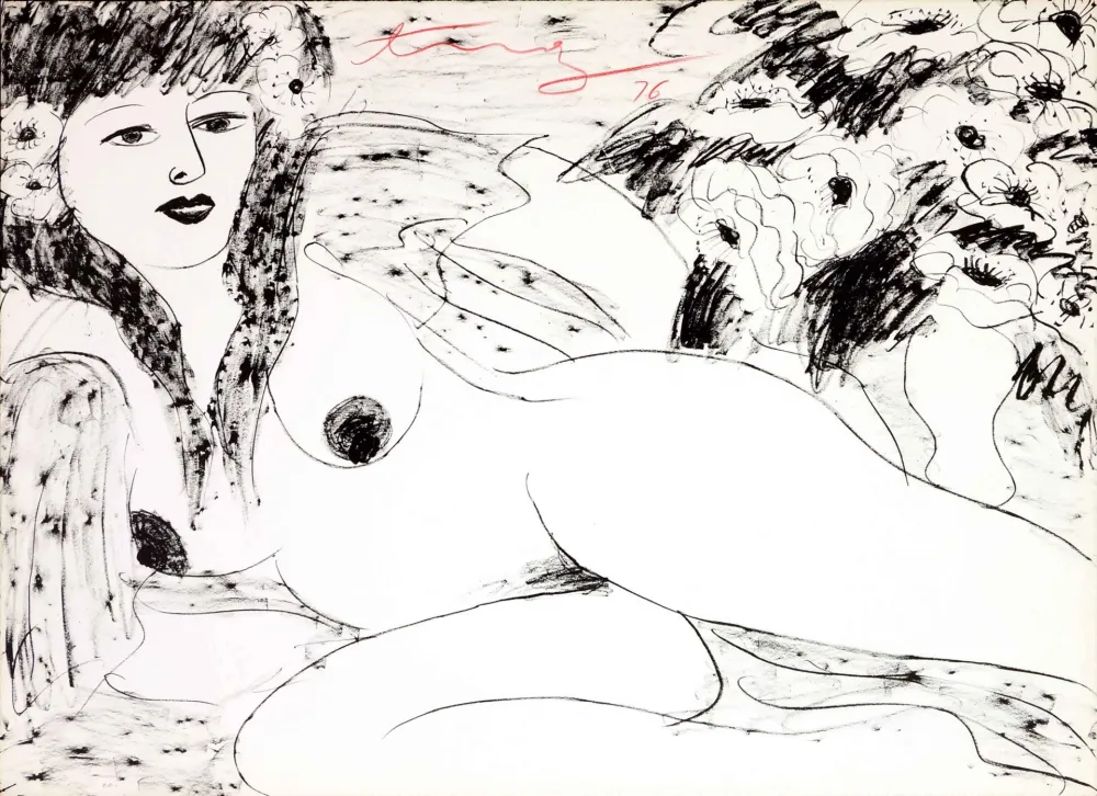 Lithograph Ting - Sans titre