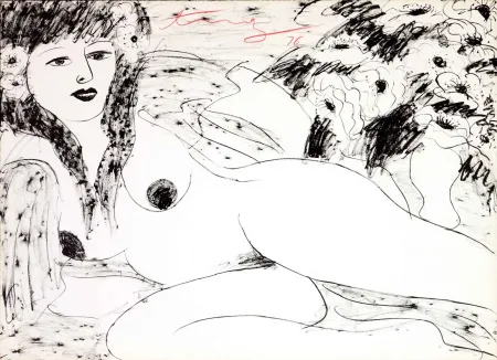 Lithograph Ting - Sans titre