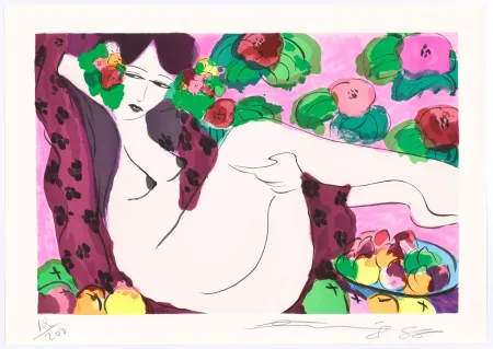 Lithograph Ting - Spotted blanket 