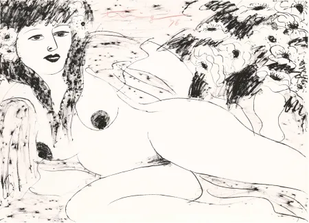 Lithograph Ting - Untitled