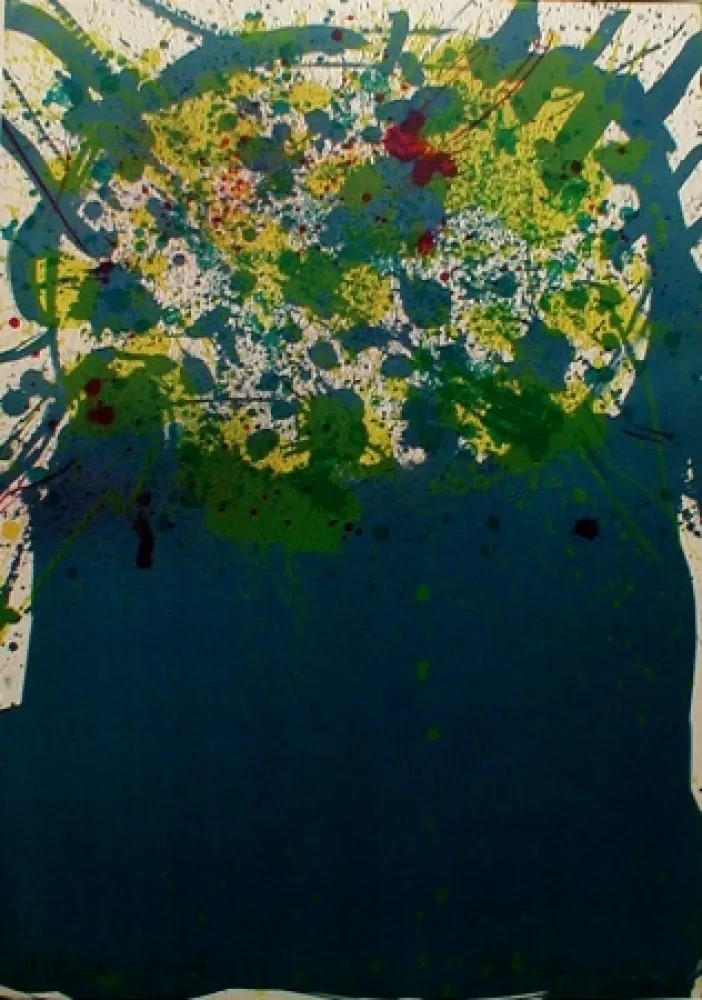 Lithograph Ting - Untitled abstraction