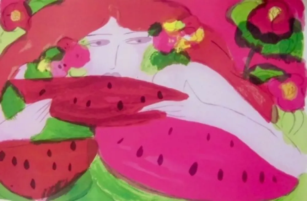 Lithograph Ting - Untitled WT EP 17