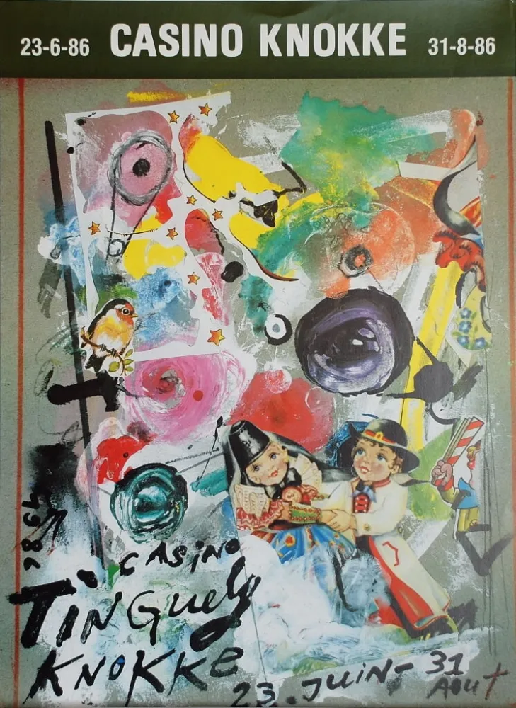 Poster Tinguely - Casino Knokke