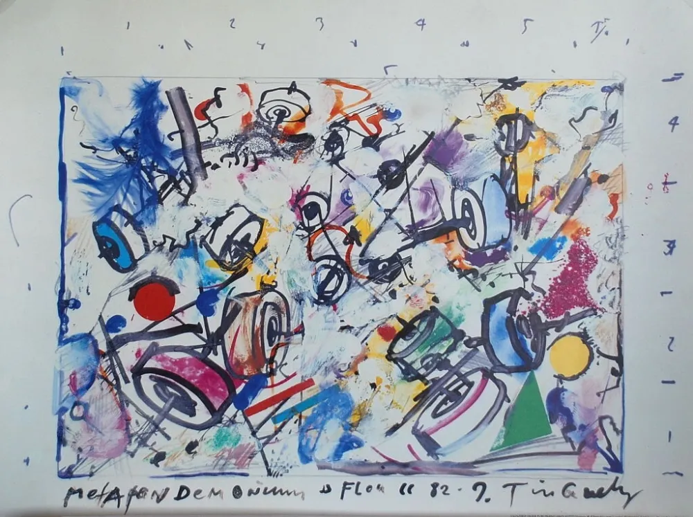 Poster Tinguely - Meta-Pandemonium