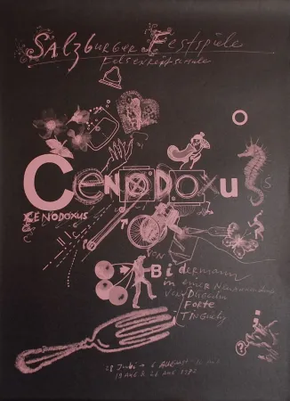 Poster Tinguely - Salzburger Festipiele