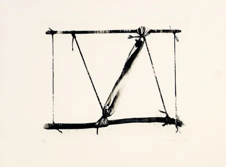 Aquatint Titus Carmel - Agrès