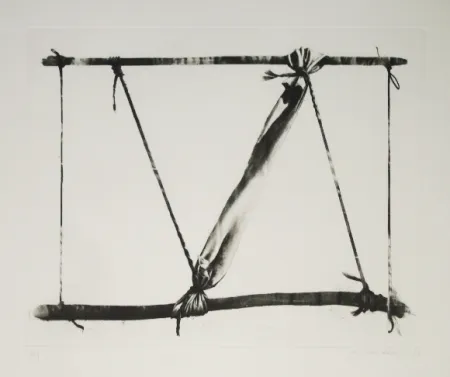 Etching And Aquatint Titus-Carmel - Agrès 2