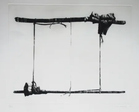 Etching And Aquatint Titus-Carmel - Agrès 4