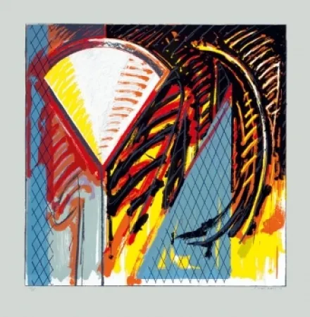 Screenprint Titus Carmel - Armorial I