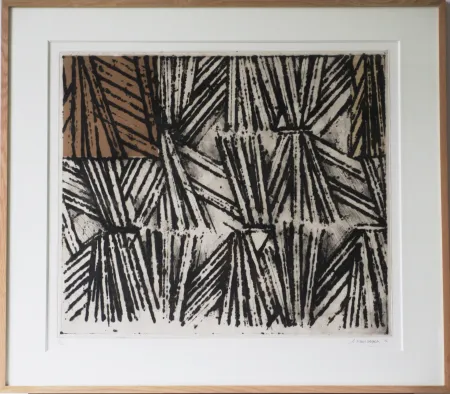 Etching And Aquatint Titus Carmel - Brisée I (Sur la route de la soie)