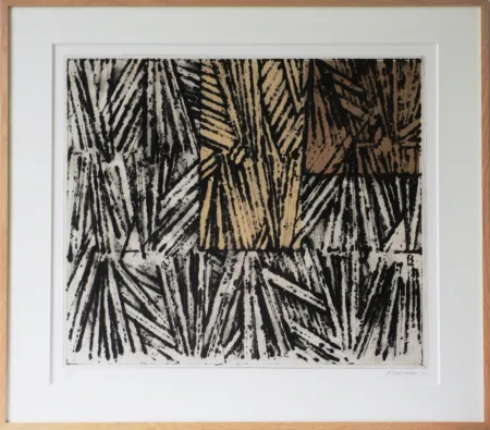 Etching And Aquatint Titus Carmel - Brisée II (Sur la route de la soie)