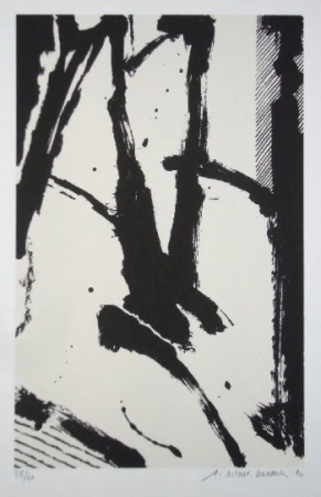 Screenprint Titus Carmel - Cairn