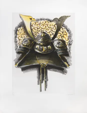 Etching Titus Carmel - Casque de Nikko V