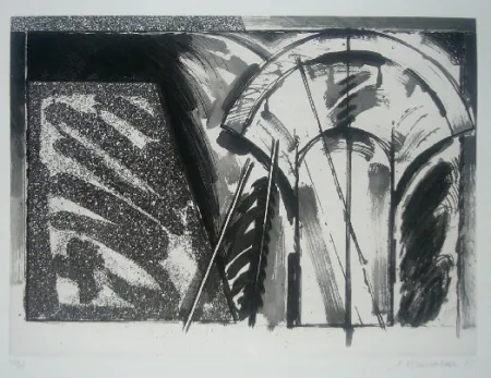 Aquatint Titus Carmel - Chancay IX