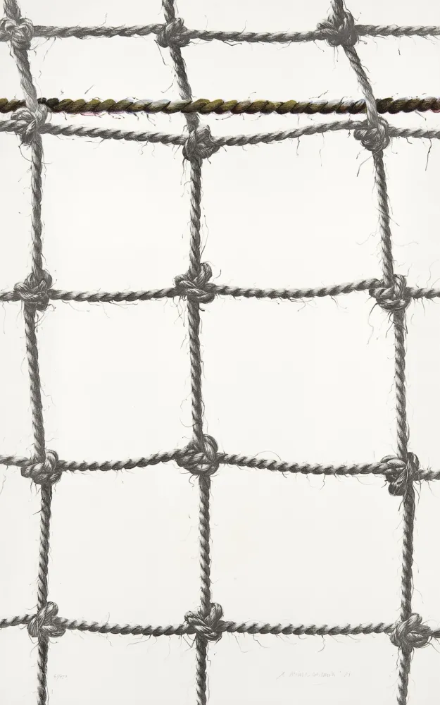 Lithograph Titus-Carmel - Copa del mundo de futbol