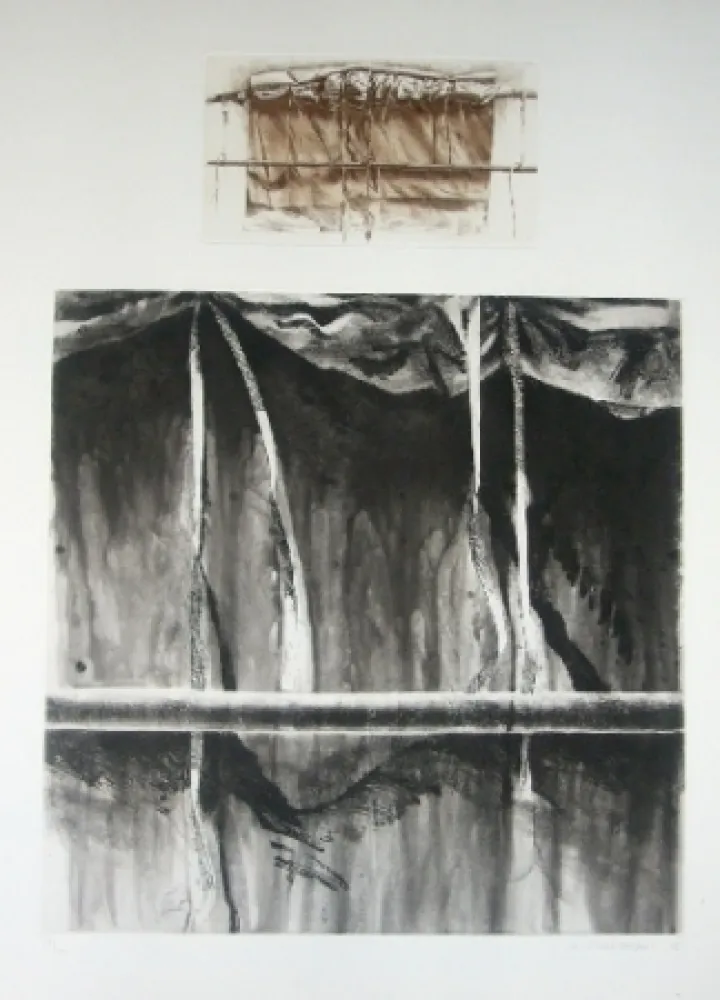 Aquatint Titus Carmel - Narwa 2