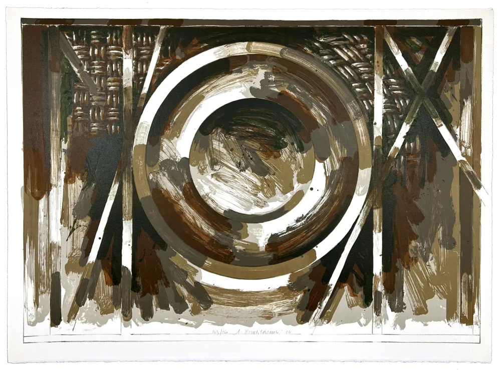 Lithograph Titus Carmel - Sans titre 3