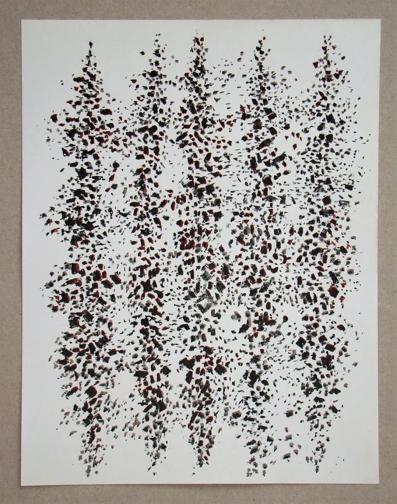 Lithograph Tobey - Composition