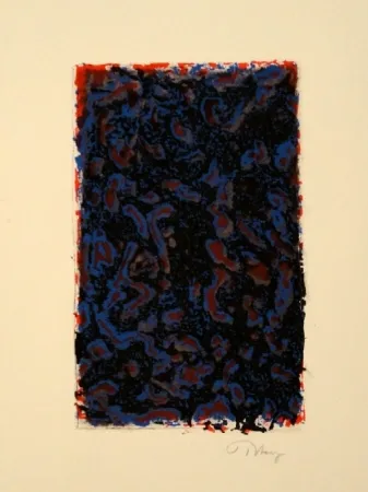 Lithograph Tobey - Komposition