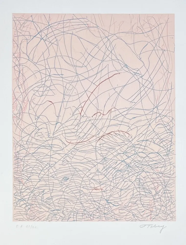 Etching And Aquatint Tobey - Morning grass