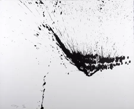 Lithograph Tobey - Sumi - Hand-signed