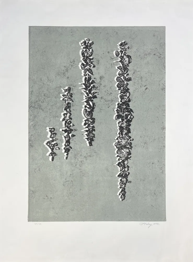 Etching And Aquatint Tobey - They've come Back I