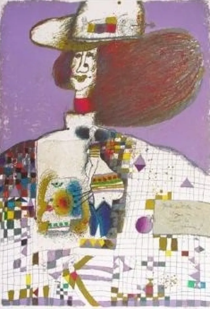 Lithograph Tobiasse - Composition