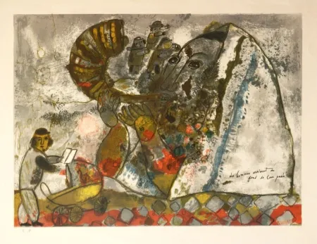 Lithograph Tobiasse - 		