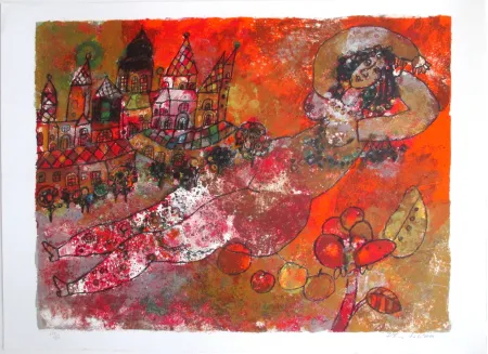 Lithograph Tobiasse - The song of songs 1