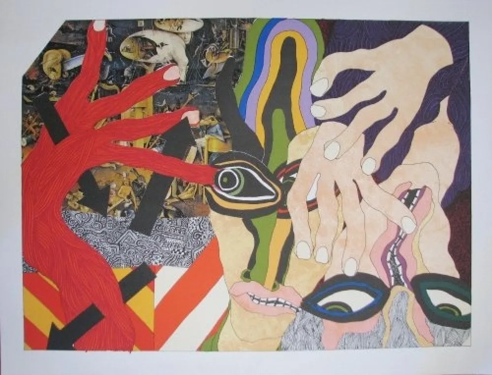 Lithograph Tola - Lithograph-collage