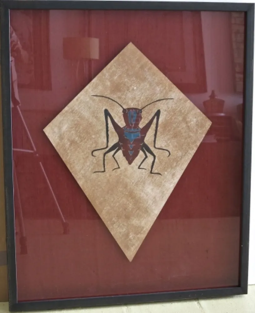 Screenprint Toledo - Cricket kite I