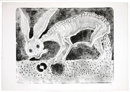 Lithograph Toledo - El original