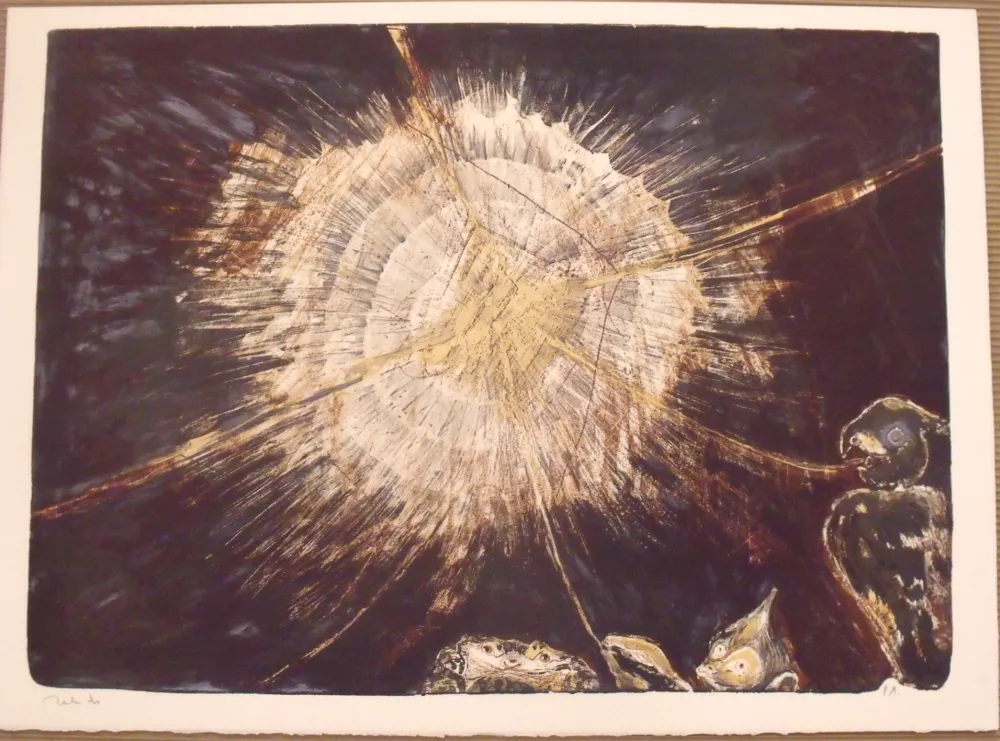 Lithograph Toledo - La Luz