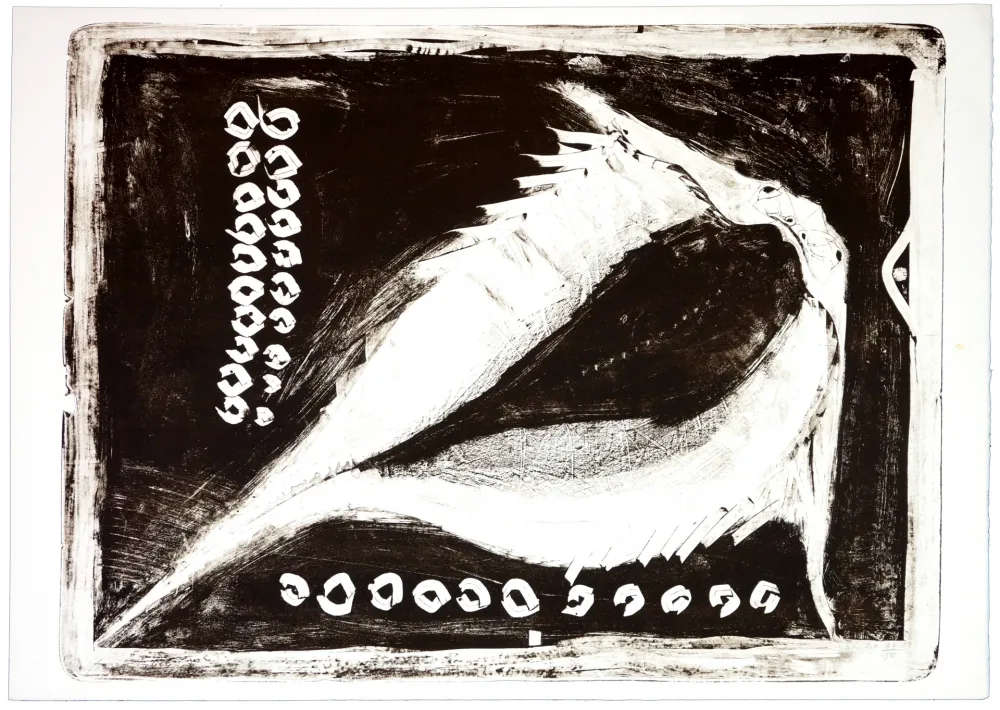 Lithograph Toledo - La Raya