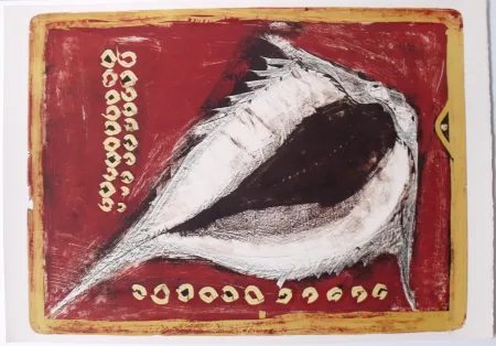 Lithograph Toledo - La Raya